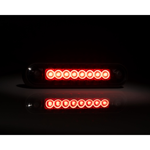 Фонарь габаритный Fristom FT-073 C LED LONG DARK - красный