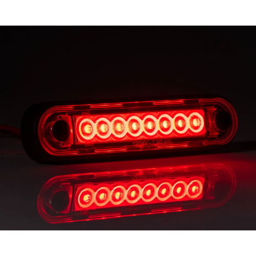 Фонарь габаритный Fristom FT-073 C LED LONG - красный